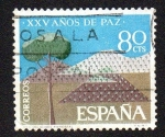 Stamps Spain -  XXV Años de paz - Repoblación forestal