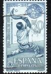 Stamps Spain -  Feria Mundial de Nueva York 1964/1965 - Pelota vasca