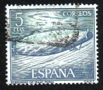 Stamps Spain -  Homenaje a la marina española - Submarino de Isaac Peral