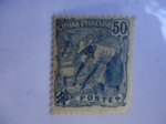 Stamps : America : French_Guiana :  Guayane-Française