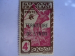 Stamps France -  Territoire de Inini - Nativo cazador - Guyane Française.