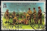 Stamps Europe - Isle of Man -  Visita del Lt. General Robert Baden-Powell a la Isla de Man en 1911