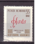 Sellos de Europa - Rumania -  Centenario de la Academia Socialista Rumana