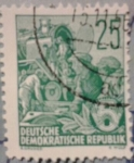 Sellos de Europa - Alemania -  republik 1953