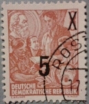 Stamps Germany -  republik clase obrera 1953