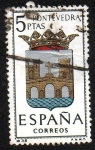 Sellos del Mundo : Europa : Espa�a : Escudos de las provincias españolas - Pontevedra