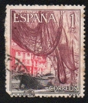 Stamps Spain -  Paisajes y monumentos - Cudillero (Asturias)