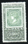 Stamps Spain -  Centenario del primer sello dentado