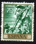 Stamps Spain -  José María Sert - Cristo dicta reglas