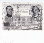 Stamps Belgium -  Academia Real de Lenguaje y Literatuta Francesa