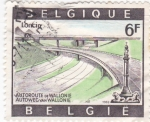 Stamps Belgium -  Autopista de Wallonie