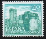 Stamps : Europe : Spain :  Castillos de España - Castillo de la Mota