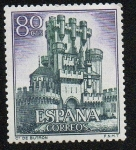 Stamps Spain -  Castillos de España - Castillo de Butrón