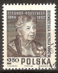 Sellos de Europa - Polonia -  80a Aniv nacimiento de Eleanor Roosevelt.