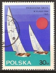 Sellos de Europa - Polonia -  Finn Campeonato Mundial de Vela, de Gdynia.