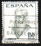 Stamps Spain -  Literatos españoles - Valle Inclán