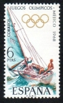 Stamps Spain -  XIX Juegos Olímpicos en México