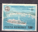 Stamps Romania -  Navegación europea- Dierna