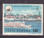 Stamps Romania -  Navegación europea- Calafat