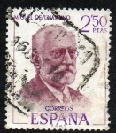 Stamps Spain -  Literatos españoles - Miguel de Unamuno