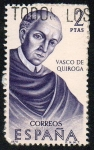 Stamps Spain -  Forjadores de América - Vasco de Quiroga