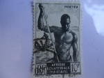 Stamps France -  Afrique Ecuatoriale Française