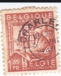 Stamps Belgium -  Artesana