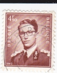 Stamps : Europe : Belgium :  Rey Balduino I