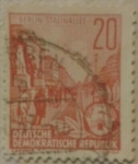 Stamps Germany -  demokratische republik 1953