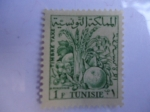 Stamps : Africa : Tunisia :  Apercevoir 