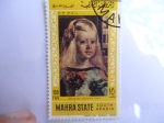 Stamps Yemen -  South Arabia-Pintura:Mahra State-Infante Margarita María.