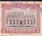 Stamps : America : Chile :  Sesquincetenario del primer gobierno nacional 1810-1960