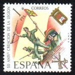 Stamps Spain -  L Aniversario de la Legión