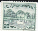 Stamps : Asia : Pakistan :  Jardínes de Shalimar en Lahure 