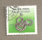 Stamps Hungary -  Vipera rakosiensis