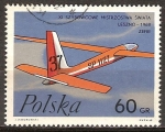 Stamps Poland -  11 º Campeonato Internacional Glider en Leszno.Zephyr planeador.