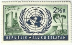Stamps Indonesia -  PAIX - JUSTICE  SECURITE