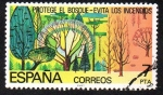 Stamps Spain -  Protección de la Naturaleza - Protege el bosque - Evita los incendios