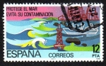 Stamps Spain -  Protección de la Naturaleza - Protege el mar - Evita su contaminación
