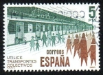 Stamps Spain -  Utilice transportes colectivos