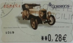 Stamps Spain -  hispano suiza 20 30 h.p.1910