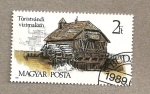 Stamps : Europe : Hungary :  Construcciones rurales hungaras