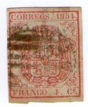 Stamps Europe - Spain -  ESCUDO DE ESPAÑA