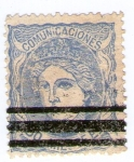 Stamps Spain -  EFINGE ALEGORIA DE ESPAÑA
