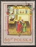 Sellos del Mundo : Europa : Polonia : Miniaturas del Código Behem de 1505. 