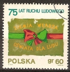 Stamps Poland -  75aniv del Movimiento Campesino.