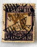 Stamps Colombia -  productos agricolas