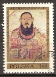 Stamps Poland -  Fresco. Los descubrimientos hechos por la expedición polaca en Faras, Nubia.