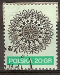 Stamps Poland -  Folk Art. 