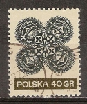 Sellos de Europa - Polonia -  Folk Art. 